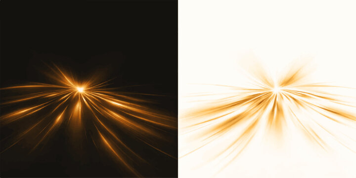 Abstract light burst explosion of light with glowing orange sparks and bright star design illustrating a hot night celebration firework