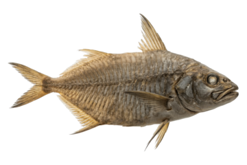 Dried Diamond Trevally Fish Specimen