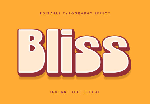 Bold Playful Text Effect