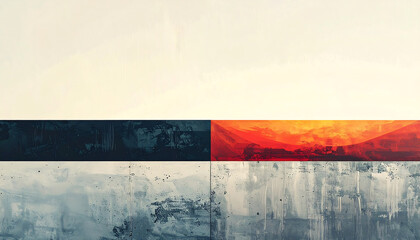 A simple horizontal line dividing space, designed for editorial and advertising layouts.