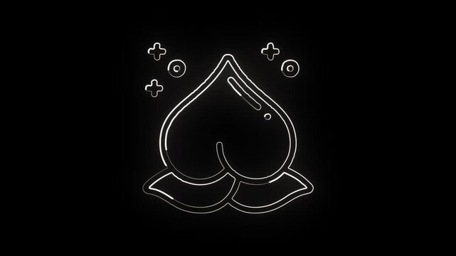 Peach free icon vector illustration flat fruit symbol isolated on white background