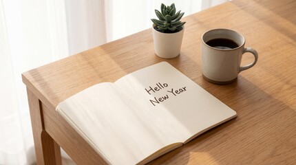 Start of a new year with coffee and inspiration