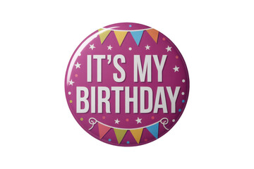 It's My Birthday Badge
