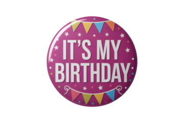 It's My Birthday Badge