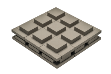 Isometric Abstract Cube Structure