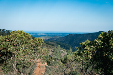 view from the top of the mountain