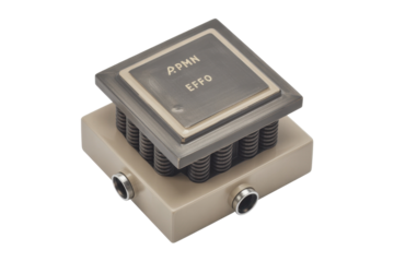 Vintage Electronic Component on Black