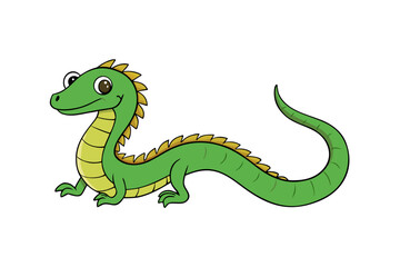 Basilisk animal victor art illustration