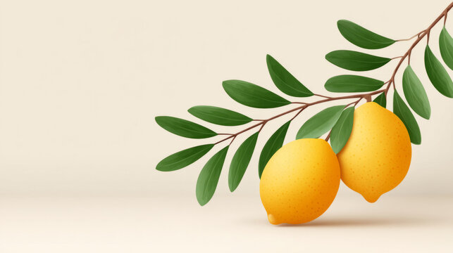 Lulav and etrog illustration for sukkot celebration decor and design