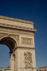Obraz premium arc de triomphe/ arch of triumph