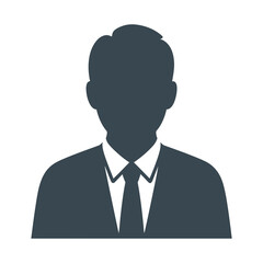 User profile avatar business vector icon