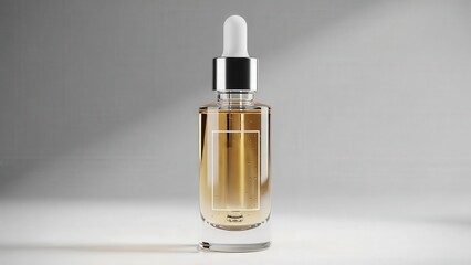 Fototapeta premium Elegant Skincare Serum Bottle with Dropper for Healthy Skin