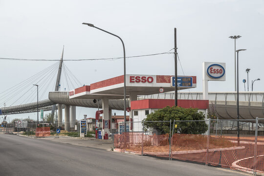 Esso Tankstelle in Pescara