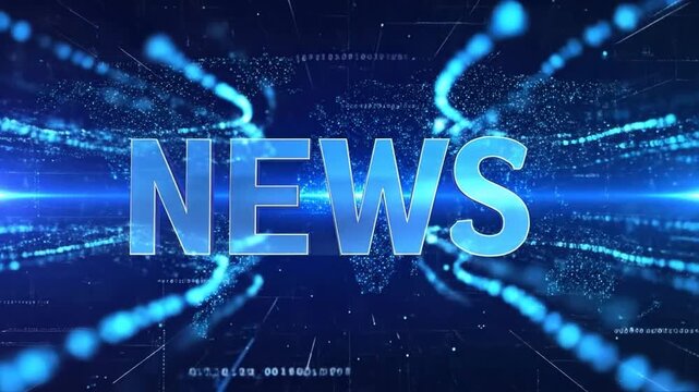 Digital News Broadcast - A Futuristic and Informative Presentation.