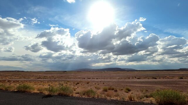 Arizona Driving 7011 Flagstaff Tuba City Red Rock Desert