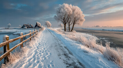 Winter landscape 7