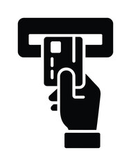 Credit card tap payment vector illustration