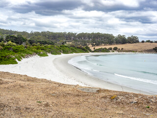 Hopground beach in Maria island, Tasmania