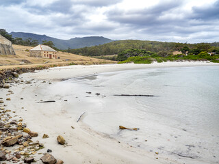 Hopground beach in Maria island, Tasmania