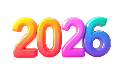 2026 with a colorful design