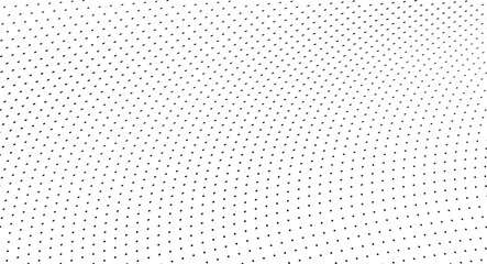 Vector halftone wave pattern with dotted grunge abstract background, ideal for design use.
