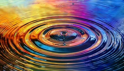 colorful water ripples create a vibrant and dynamic abstract background with artistic flair