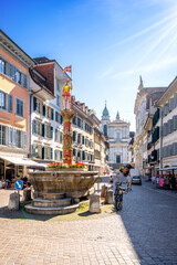Obraz premium Altstadt, Solothurn, Schweiz 