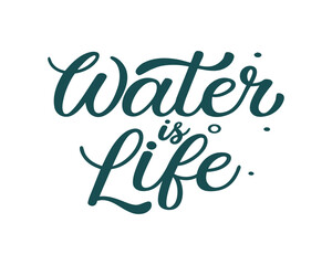 Water is Life Quote