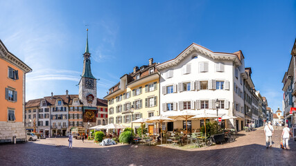 Altstadt, Solothurn, Schweiz 