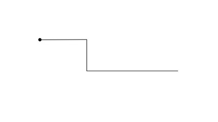 HUD template callout, Animation of HUD elements with text technology .Animate a white callous . HUD elements on black background..