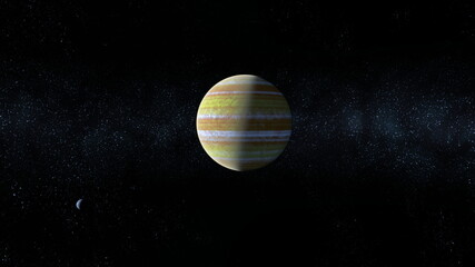 惑星　3DCGレンダリング © tsuneomp