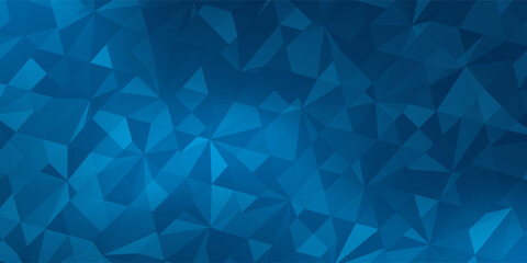 Fototapeta premium Light BLUE vector modern geometrical abstract background. Texture, new background. Geometric background in Origami style with gradientvector.eps 10