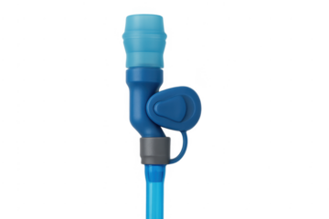 Blue bite valve mouthpiece for hydration system