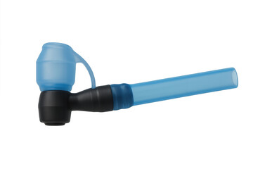 Blue water hydration system bite valve and hose
