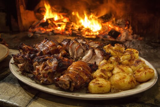 Savory Cuy al Horno: A Flavorful Roasted Delight Perfect for Dinner Plates