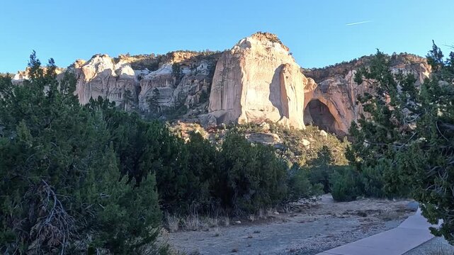 This is a protected natural area in western New Mexico.