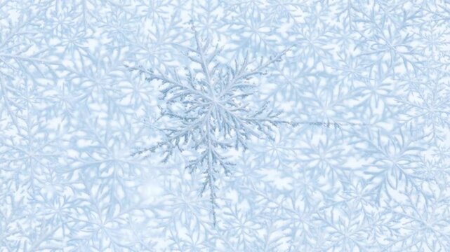 frosty natural pattern