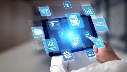 Search engine research, SEO optimization, search data analysis, keyword strategy, and digital visibility improvement through effective search engine and SEO tools. Gist