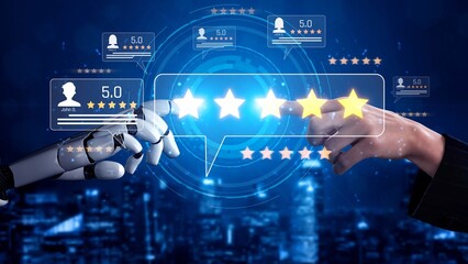 AI enhances customer review and rating system by analyzing review, rating, and customer feedback for deeper trust insights Marrow