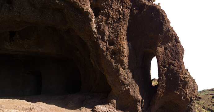 Cuatro Puertas complex of caves in the south of the municipality of Telde, Gran Canaria