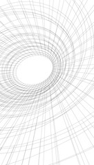 Obraz premium Abstract architecture vector 3d illustration