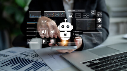 AI chatbot assistant enhances intelligent automation, data analysis, and customer interaction on digital platform Parse
