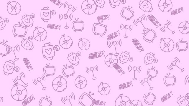 pink seamless pattern