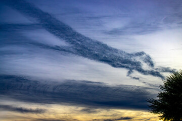 Obraz premium clouds at sunset