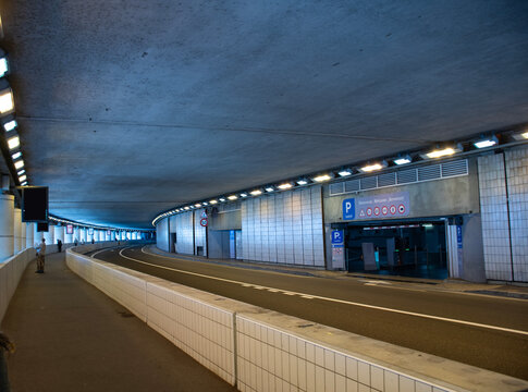 Monaco Monte Carlo circuit tunnel