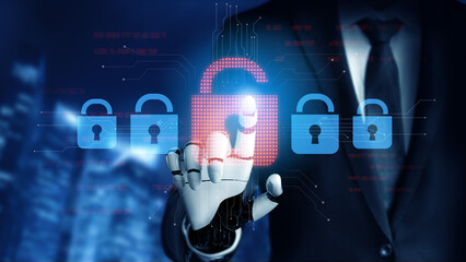 AI system identifies potential data vulnerabilities and alerts for breaches, improving proactive...