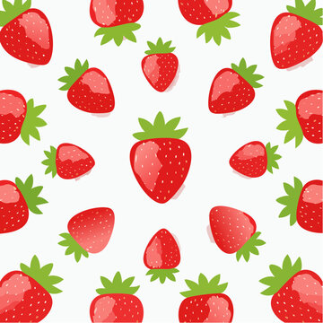 Hintergrund Erdbeeren