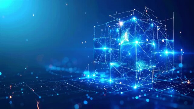 未来的なブロックチェーンネットワーク 高速通信