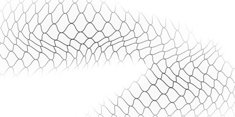 Abstract white background with mesh texture for fishing nets. Seamless white black nets pattern for sportswear or soccer goal, volleyball net, basketball hoop. Edition of sport © M.I.Arfad