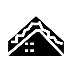 sandwich bread glyph icon illustration vector